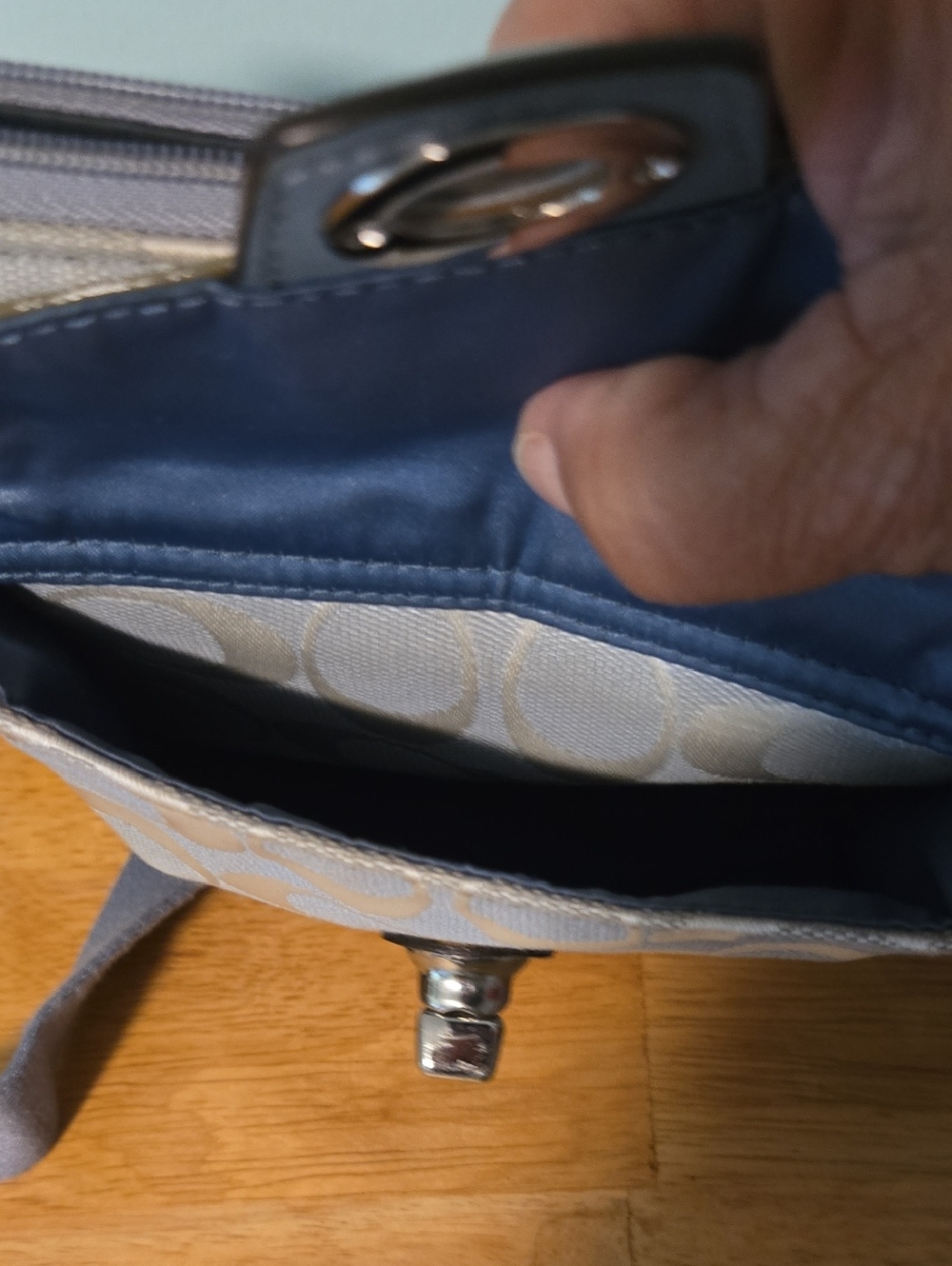 Coach Small Crossbody  (#92) - Picture 8 of 8